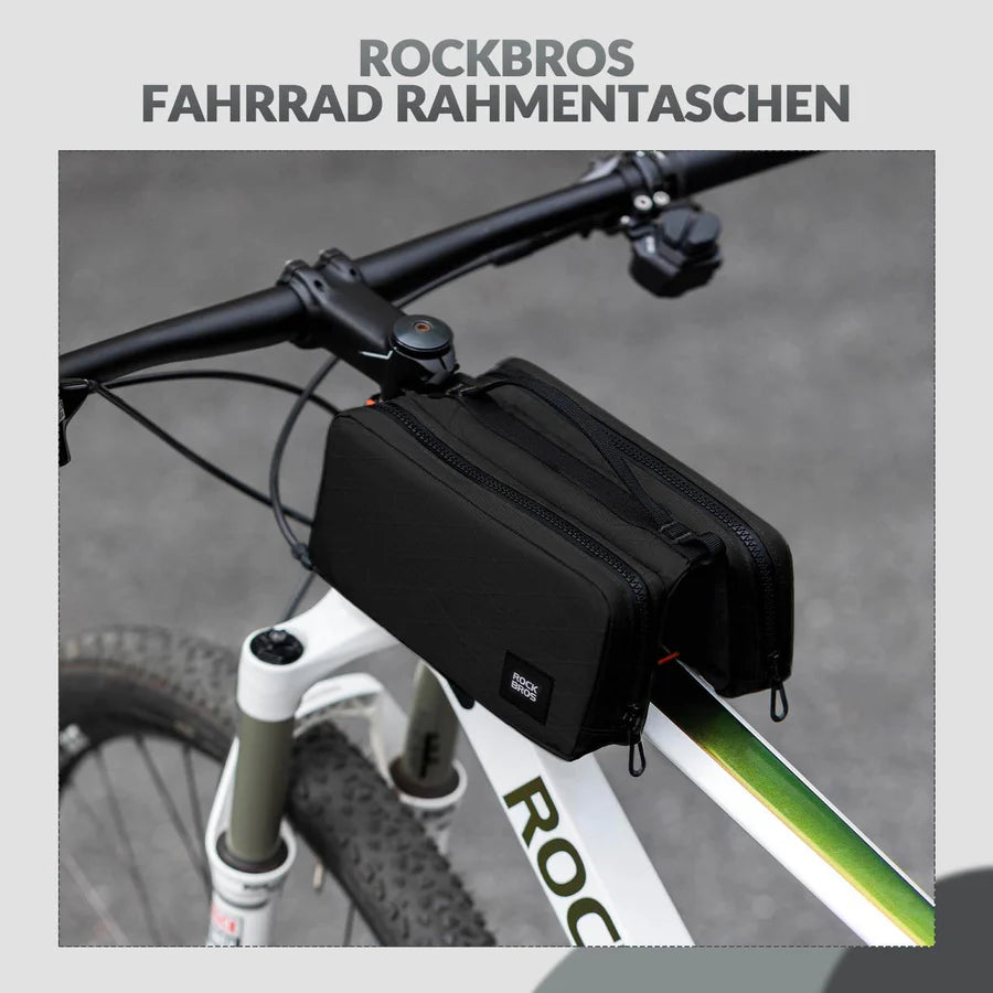 ROCKBROS bicycle bag frame bag with shoulder strap top tube bag