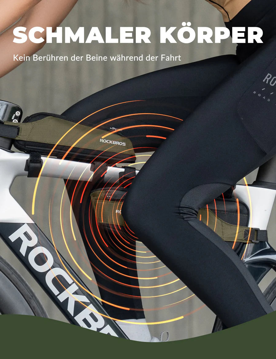 ROCKBROS Bicycle Bag Reflective Top Tube Bag