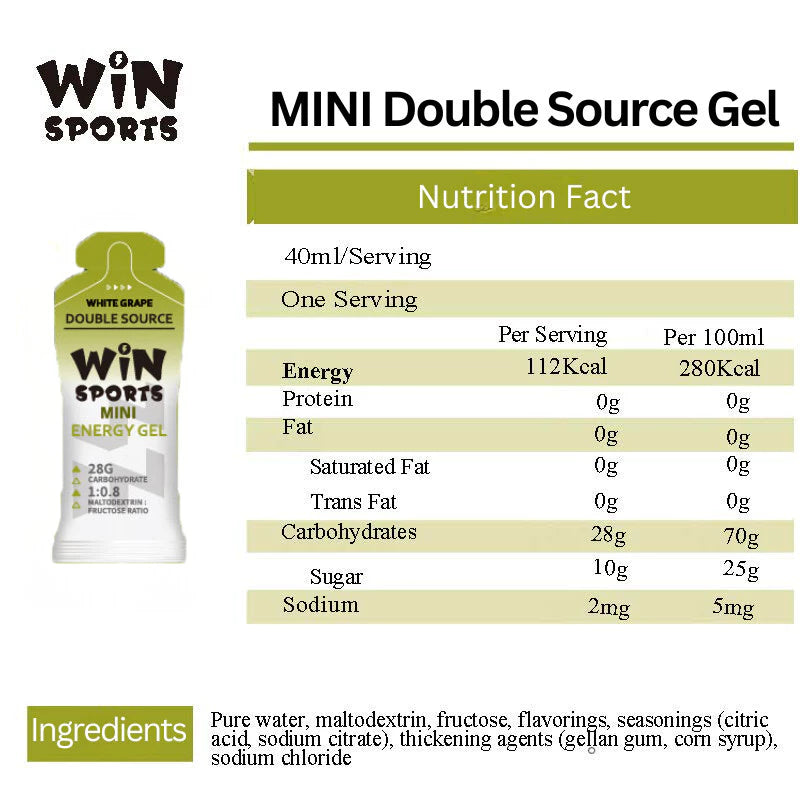 Winsport Double Source Mini Energy Gel
