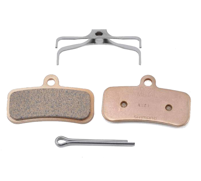 Shimano Deore XT BR-M8120 D02S Metal Pad & Spring w/Split Pin