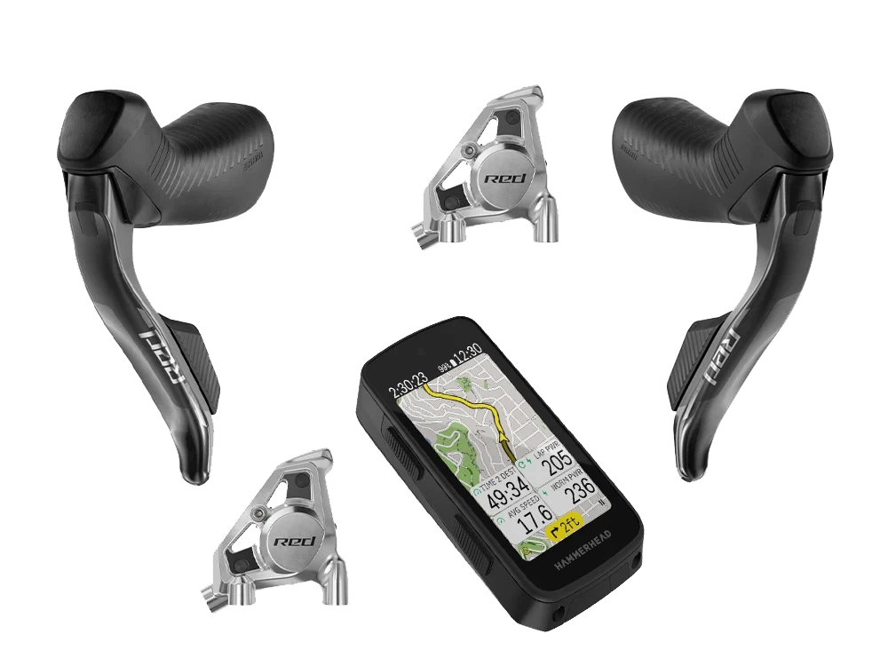 SRAM RED E1 AXS Road Upgrade Kit including HAMMERHEAD Karoo Bike Computer1