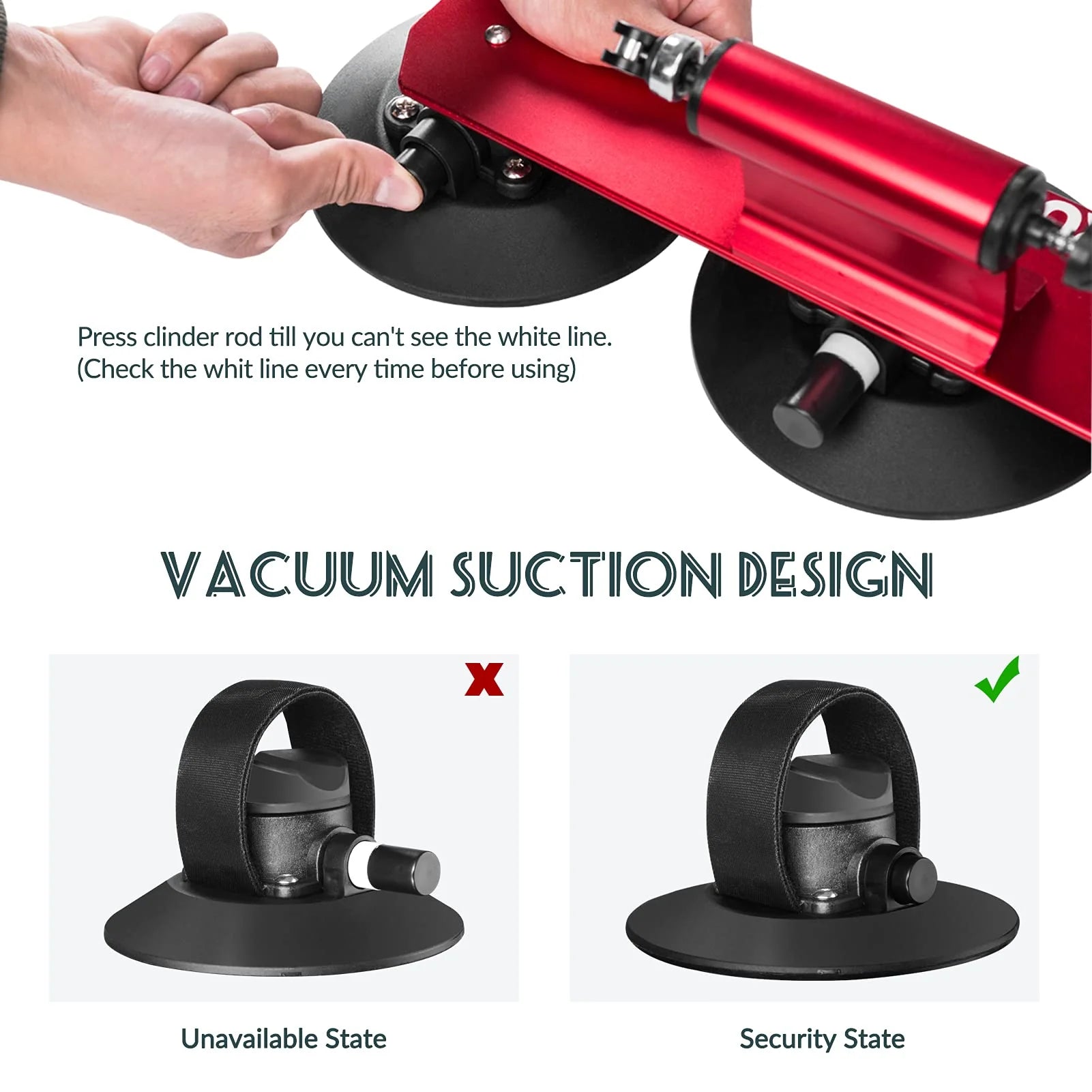 ROCKBROS Suction Cup Car Roof Rack