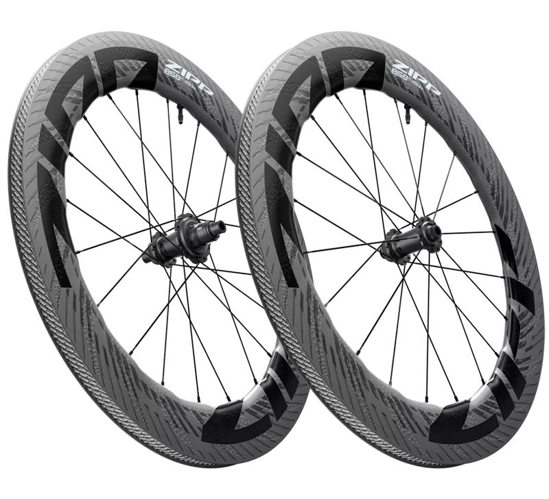 ZIPP 858 NSW Tubeless Disc-brake C1 Sram XDR Wheel Set