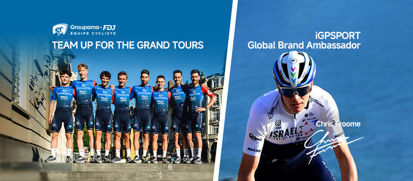 iGPSPORT Partners with Groupama-FDJ Cycling Team to Embark on a New Era in the Grand Tours