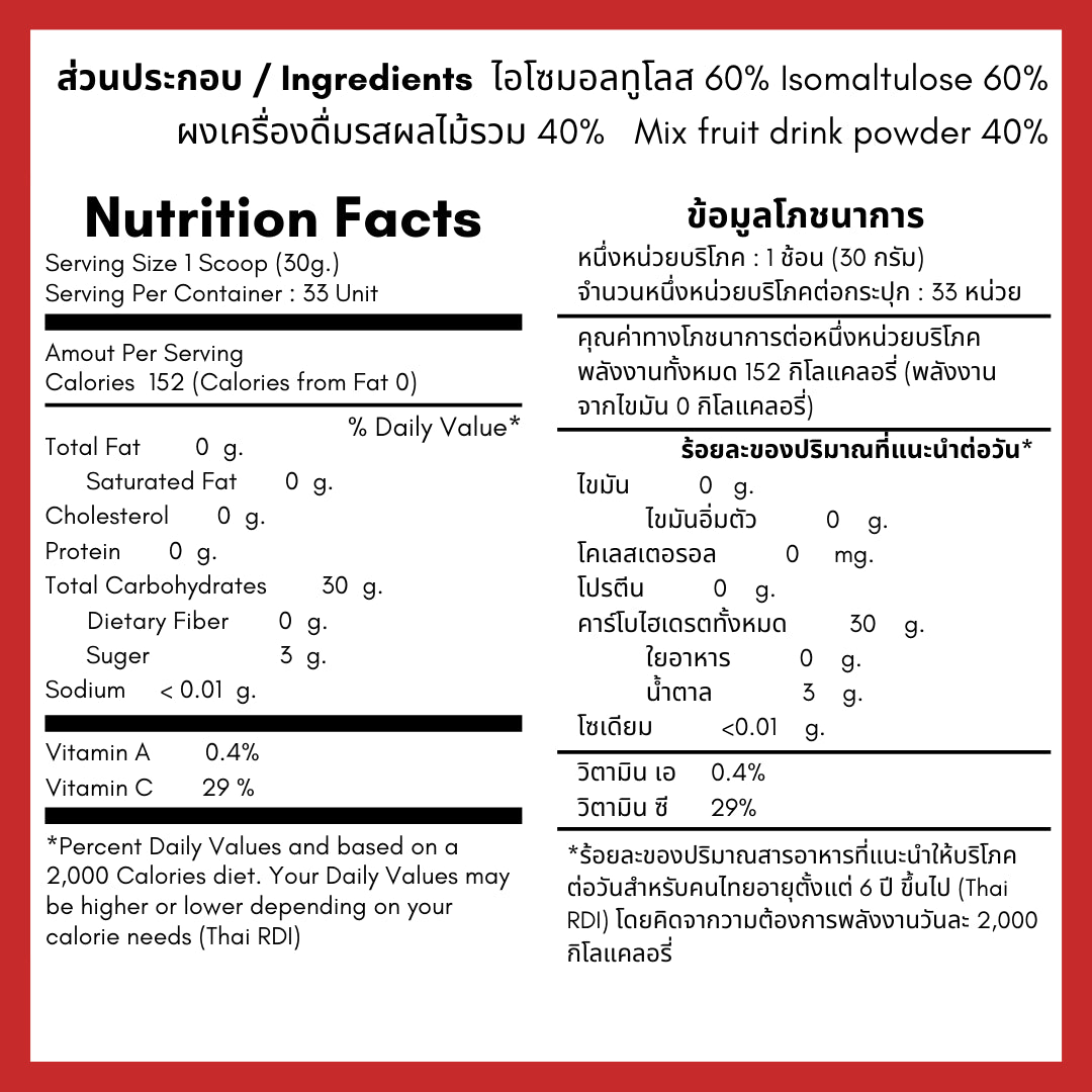 ProEngy Carb powder 1 unit. (Mix fruit Flavor)