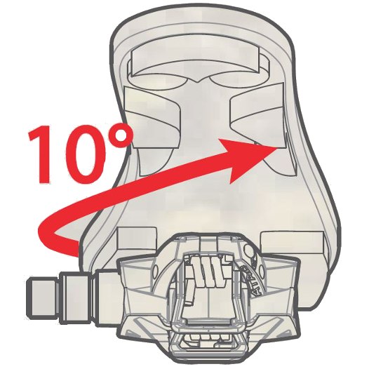 TIME ATAC EASY 10° cleat