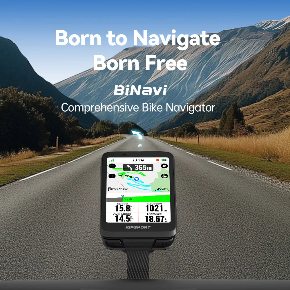 IGPSPORT BiNavi Comprehensive Bike Navigator