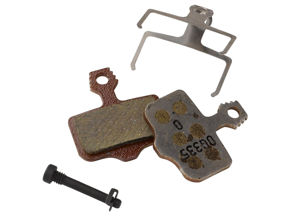 SRAM Disc Brake Pads for Elixir | DB | Level T / TL | Level TLM / Ultimate from MY 2020 - organic with Aluminium Carrier