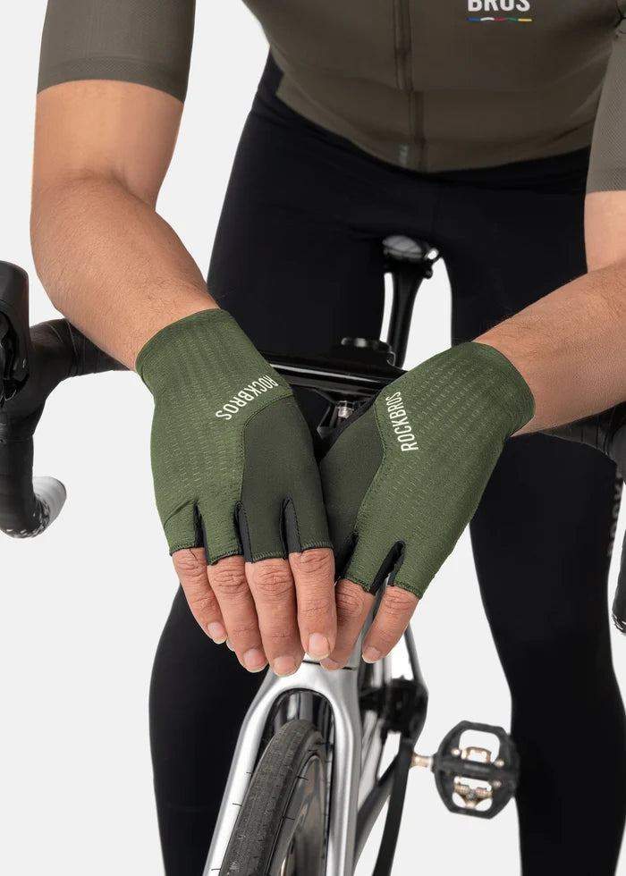 ROCKBROS Road-to-Sky Cycling Fingerless Gloves