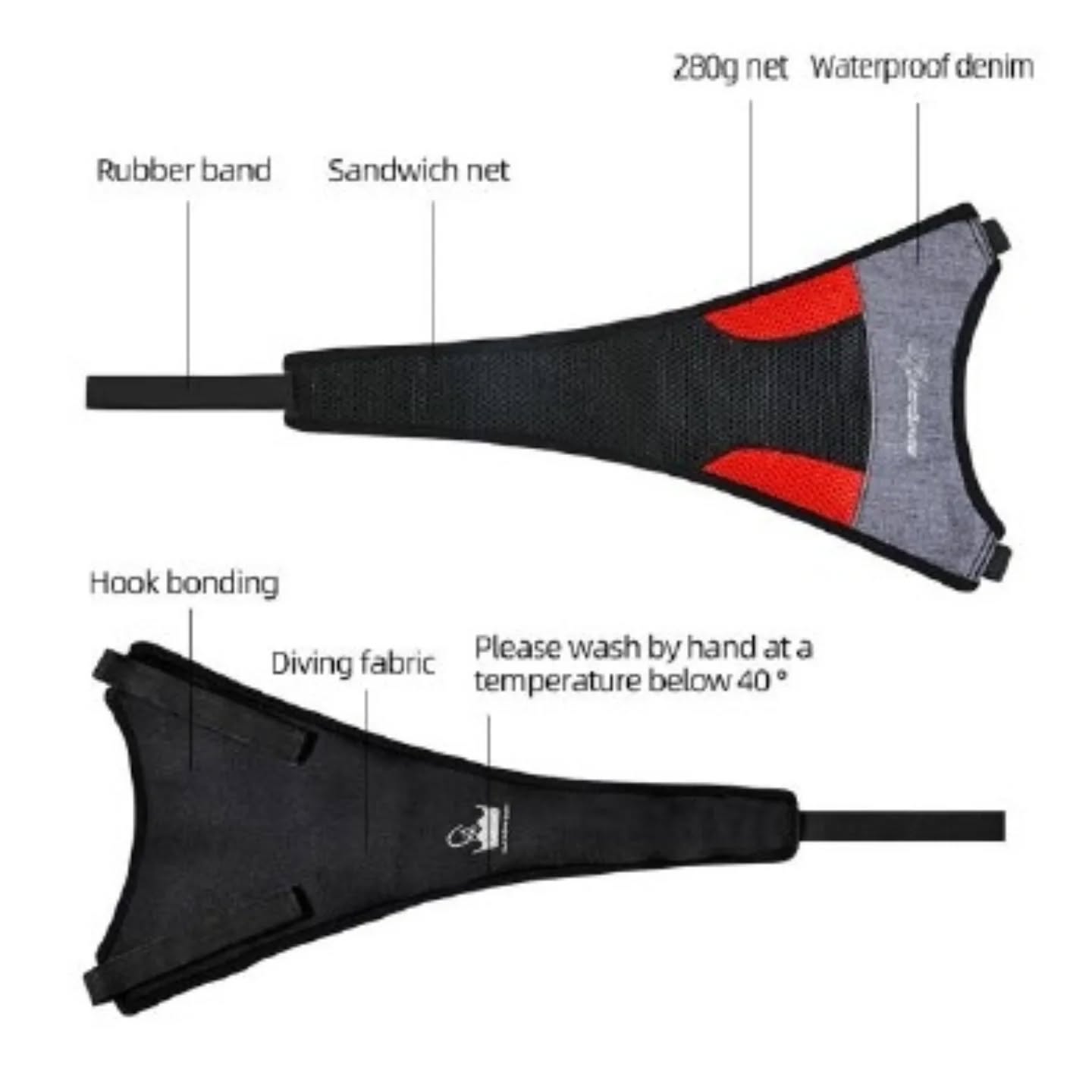 ROCKBROS Bike sweat catcher D23-1BR