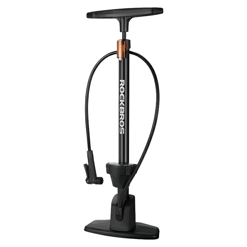 Bike Floor Pump 160PSI High Pressure with Gauge Portable Aluminum