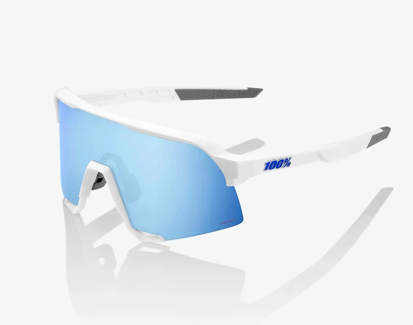 #color_Matte White HiPER Blue Multilayer Mirror Lens