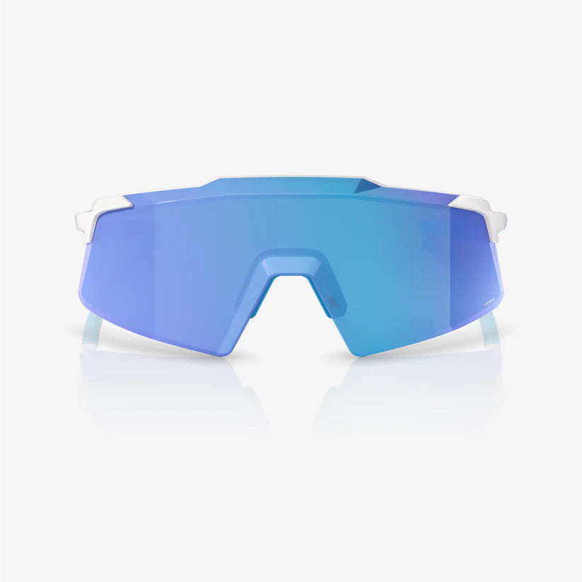 #color_Matte White HiPER Blue Mirror Lens