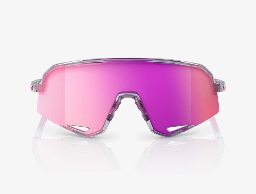 #color_Polished Translucent Grey Purple Multilayer Mirror Lens