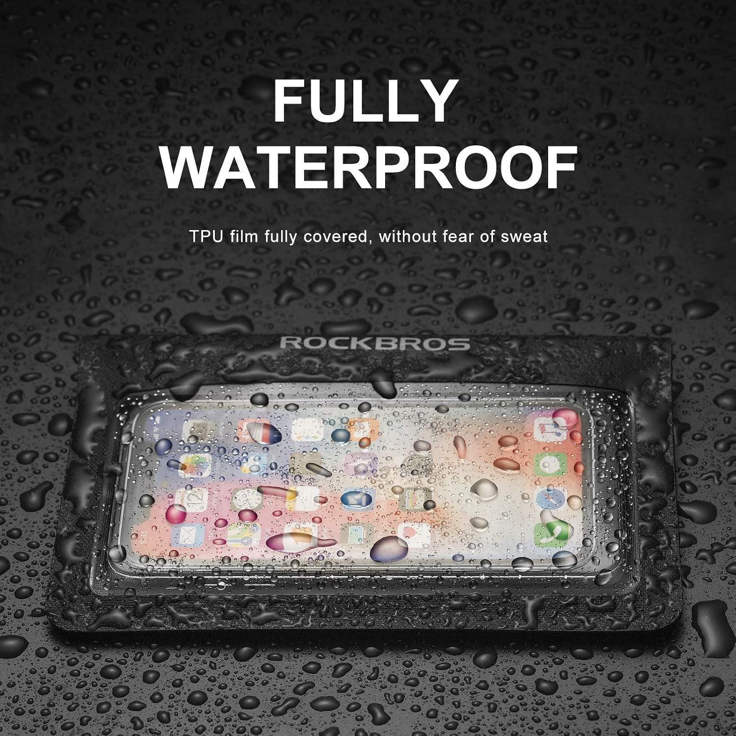 ROCKBROS Sweat Net with Phone Pouch