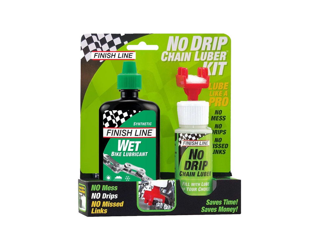 FINISH LINE WET LUBE 4 OZ. X NO DRIP CHAIN LUBER