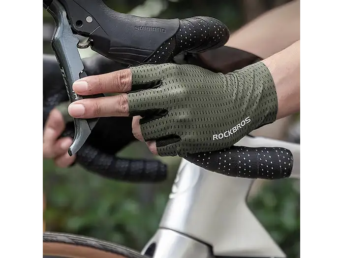 ROCKBROS Breathable Short Finger Cycling Gloves