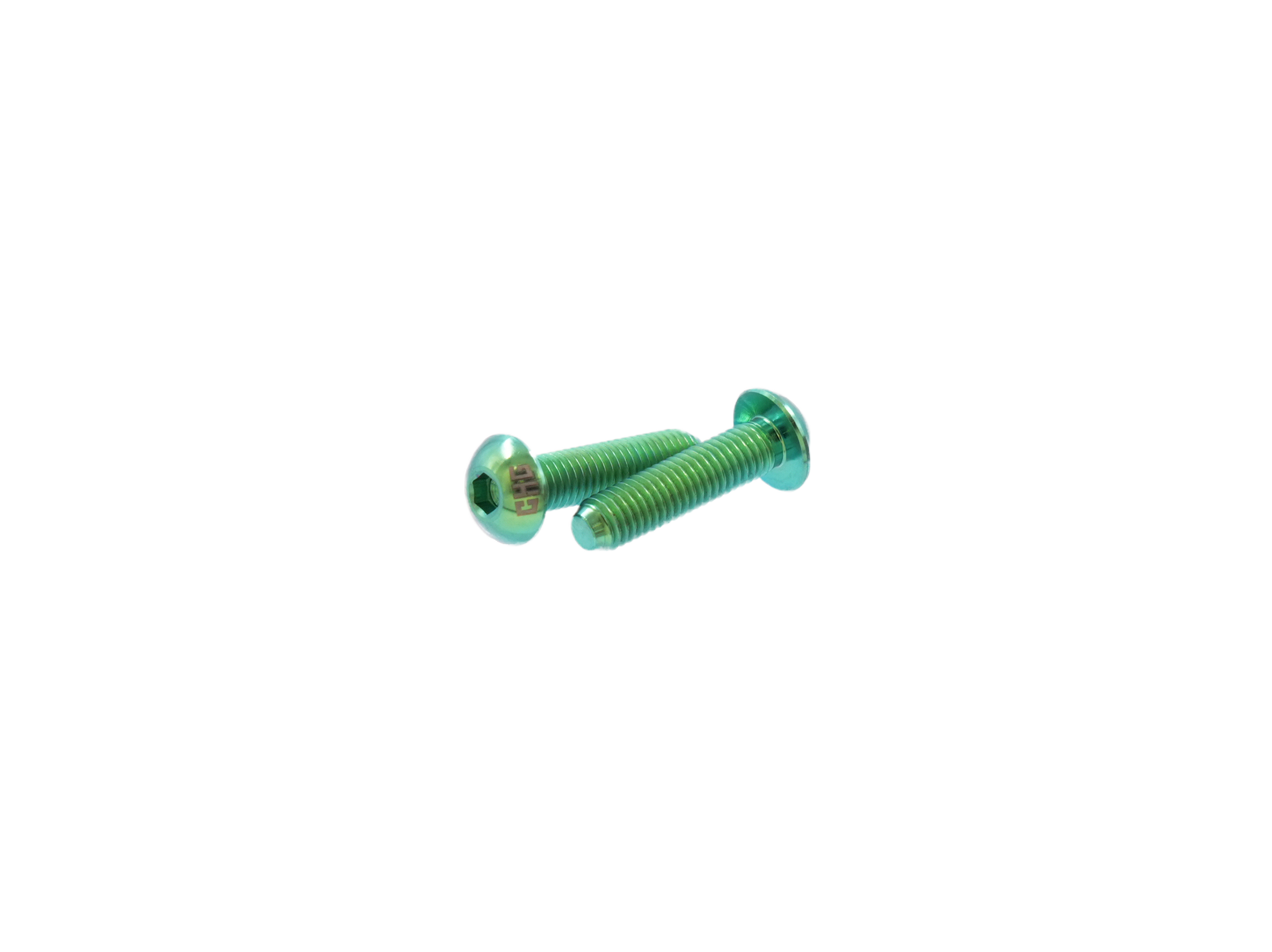 CHG Titanium Bolt SEMI-CIRCULAR HEAD M5 (2PCS)