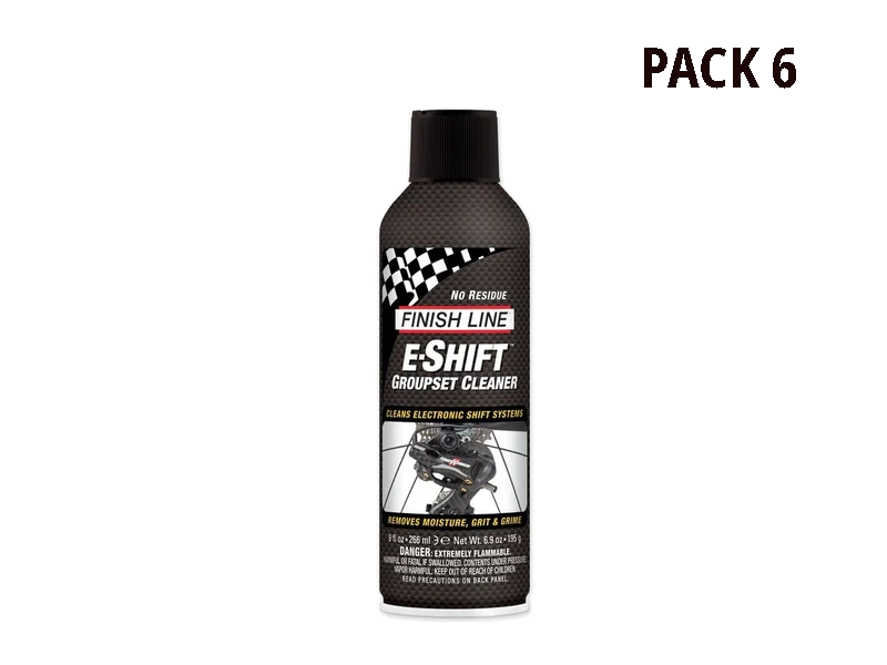 FINISH LINE E-SHIFT GROUPSET CLEANER PACK 6