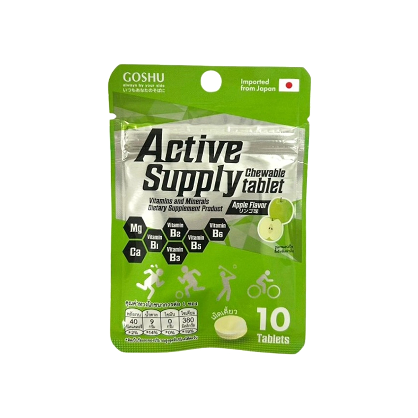 GOSHU ACTIVE SUPPLY CHEWABLE TABLET