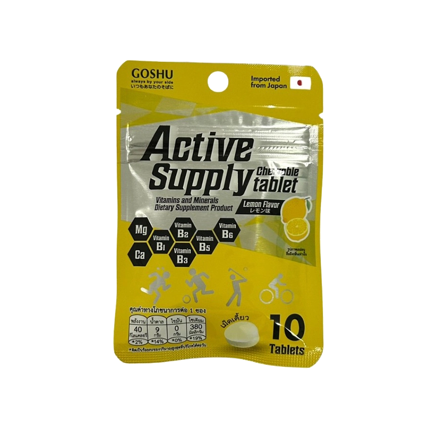 GOSHU ACTIVE SUPPLY CHEWABLE TABLET
