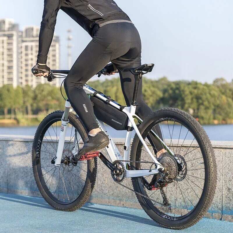 ROCKBROS Bicycle Top Tube Bag Triangle Pannier Dirt Resistant