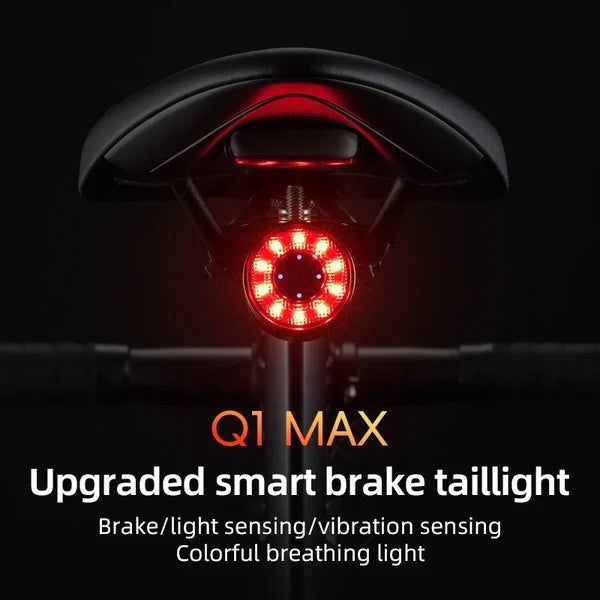 ROCKBROS Multiple Color Bike Tail Light Q1MAX