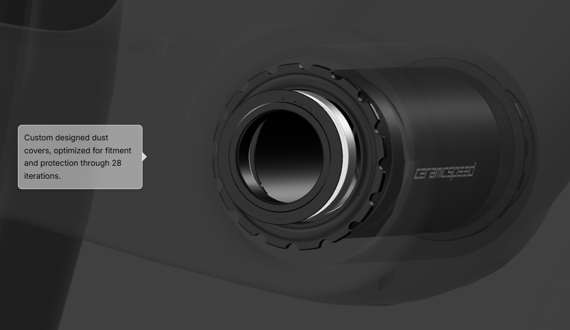 CeramicSpeed BB ALPHA for T47/86 Shimano Road