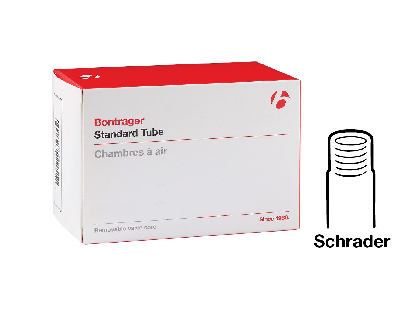 BONTRAGER STANDARD SCHREDER VALVE BICYCLE TUBE (MTB)