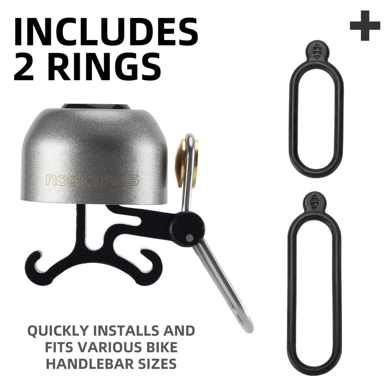ROCKBROS 100dB Bike Bell Loud Bicycle Bell