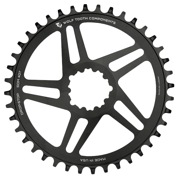 WOLF TOOTH Direct Mount Chainrings for SRAM 3-Bolt Gravel/Road Cranks