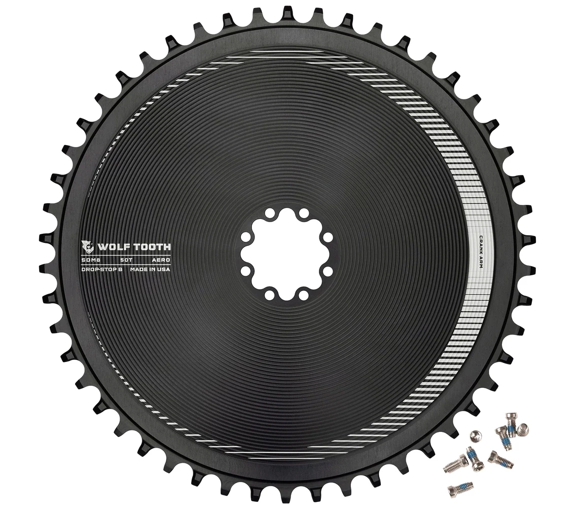 WOLF TOOTH Aero Direct Mount Chainring for SRAM 8-Bolt