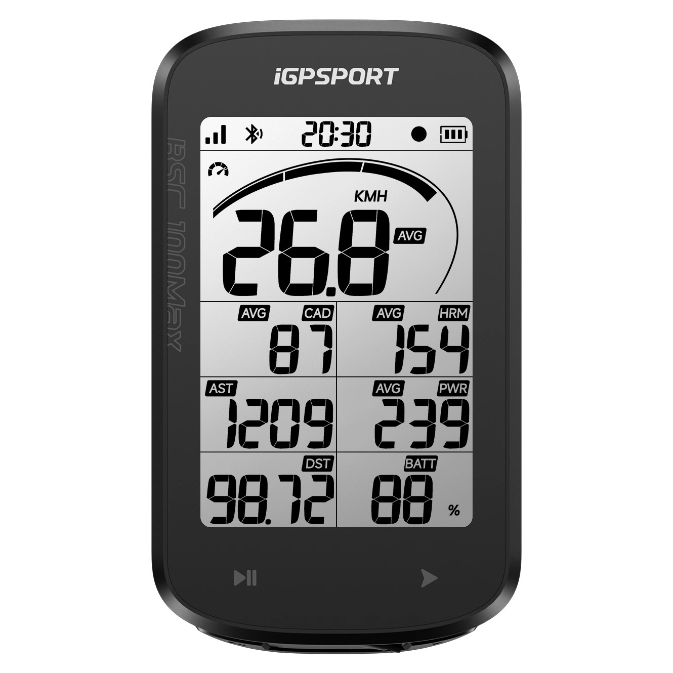iGPSPORT BSC100Max Lightweight Large-Screen Smart Bike Computer
