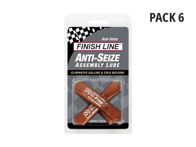 FINISH LINE ANTI SEIZE ASSEMBLY LUBRICANT PACK 6