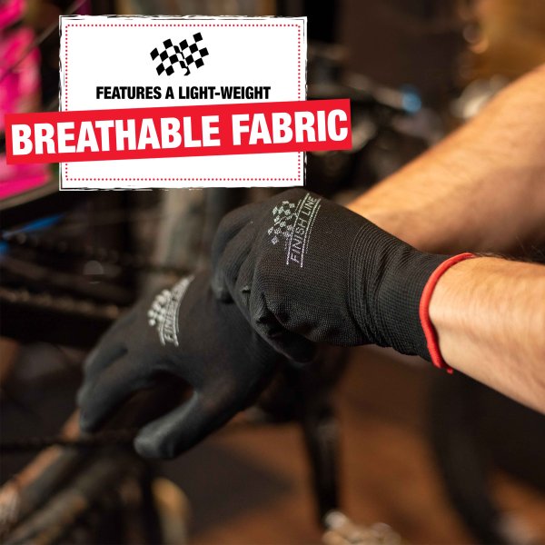 Finish Line Mechanic Grip™ Gloves PACK 6