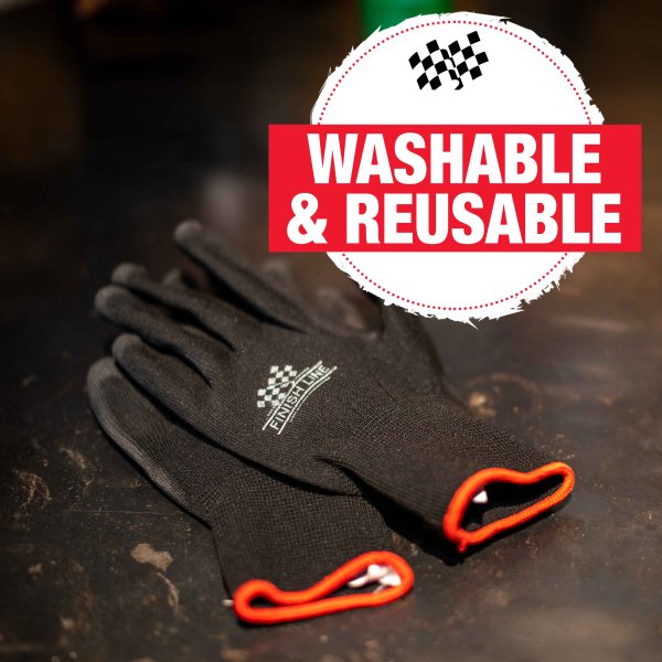 Finish Line Mechanic Grip™ Gloves PACK 6