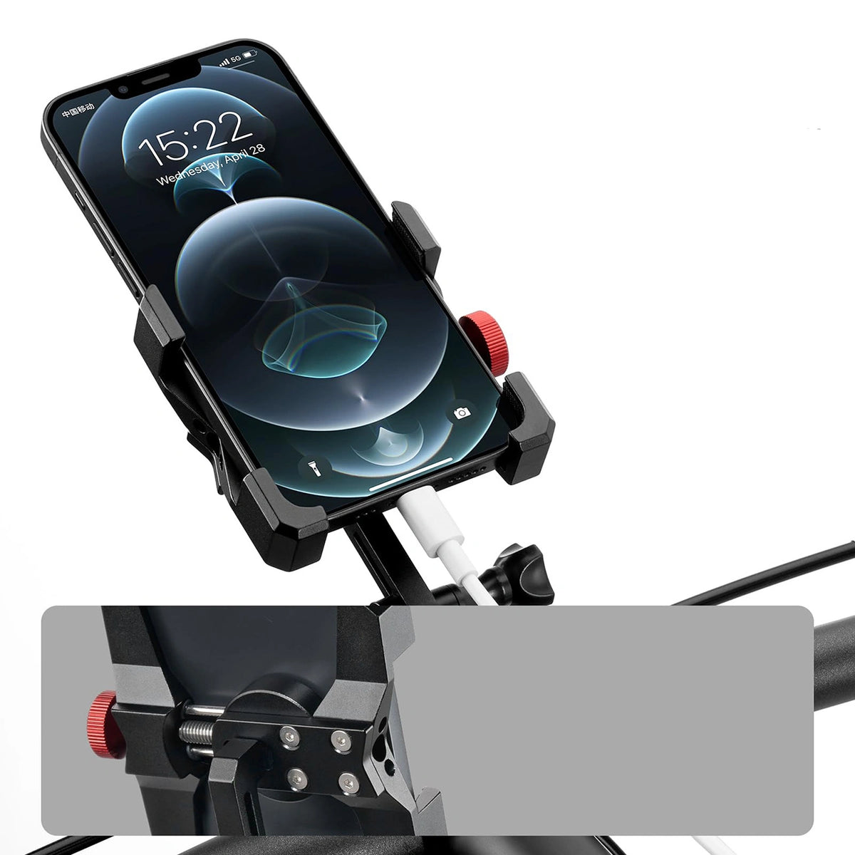ROCKBROS Handlebar Clamp Phone Holder