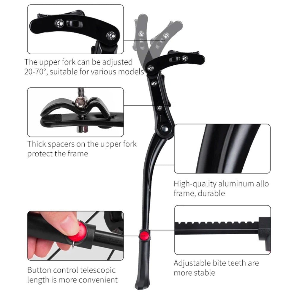 ROCKBROS bicycle kickstand JC1005BK