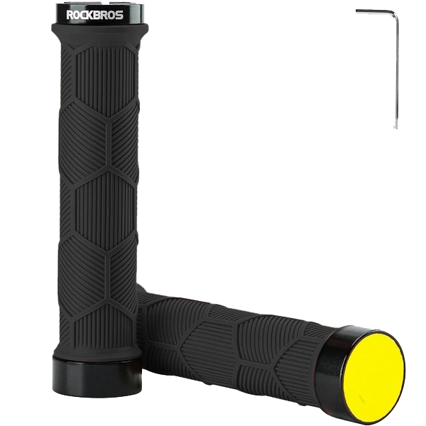 ROCKBROS bicycle grips with reflector