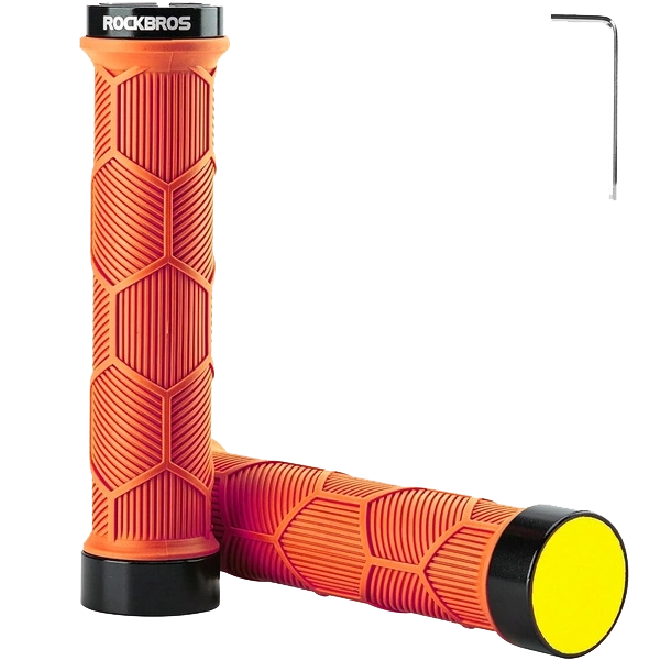 ROCKBROS bicycle grips with reflector