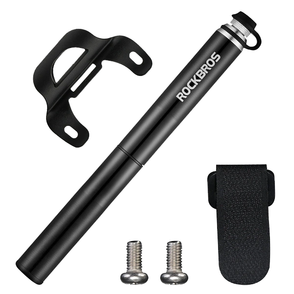 Rockbros  lightweight bicycle pump with pressure gauge