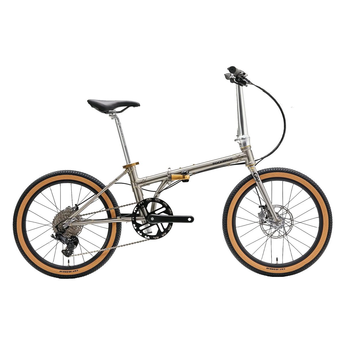 ROCKBROS Gravis-Steel Gravel Folding Bike 20"