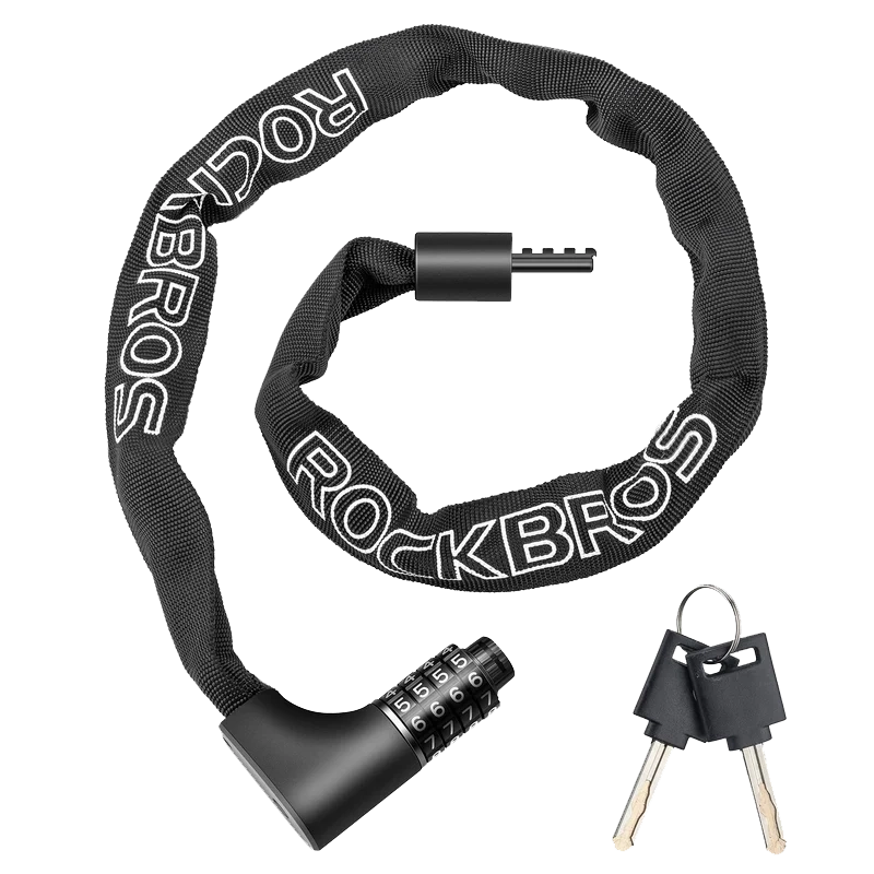 ROCKBROS Heavy Duty Chain Lock Anti-Theft