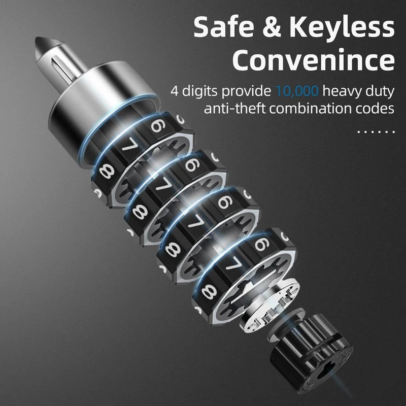 ROCKBROS Heavy Duty Chain Lock Anti-Theft