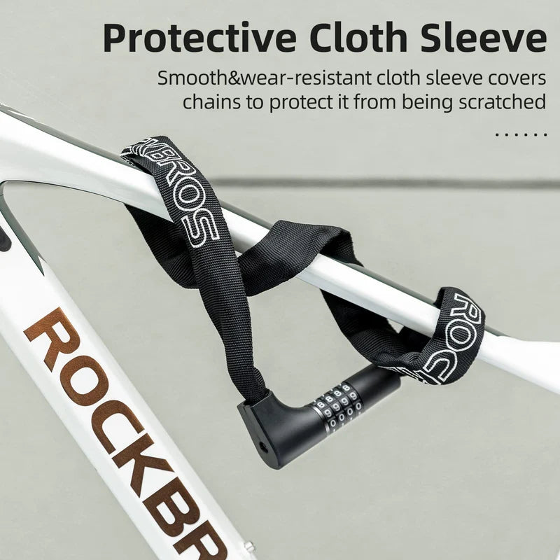 ROCKBROS Heavy Duty Chain Lock Anti-Theft