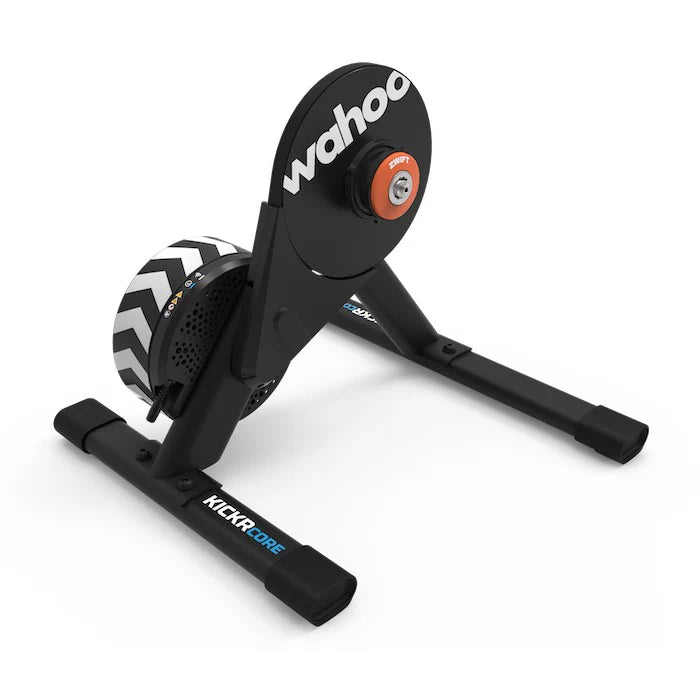 Wahoo KICKR CORE 2 with Zwift Cog and Click + Saris Riser Block