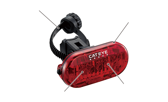 CATEYE OMNI 5 REAR BIKE SAFETY