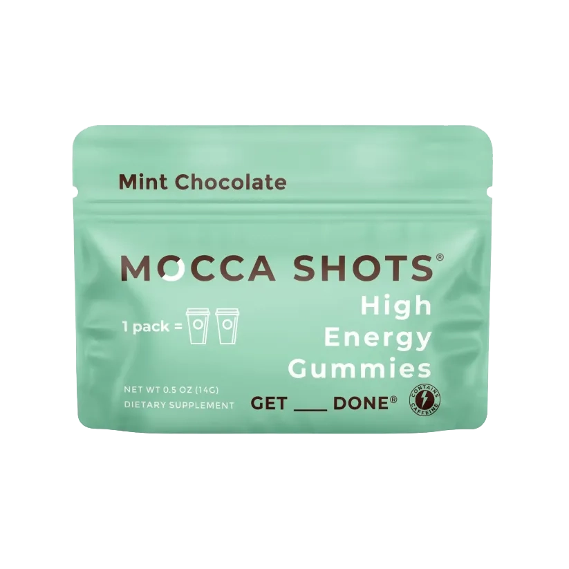 Mocca Shots Caffeine Gummies
