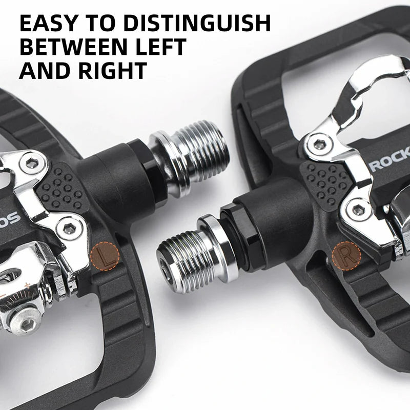 ROCKBROS Mountain Bike Pedals Platform clipless pedal Compatible with SPD