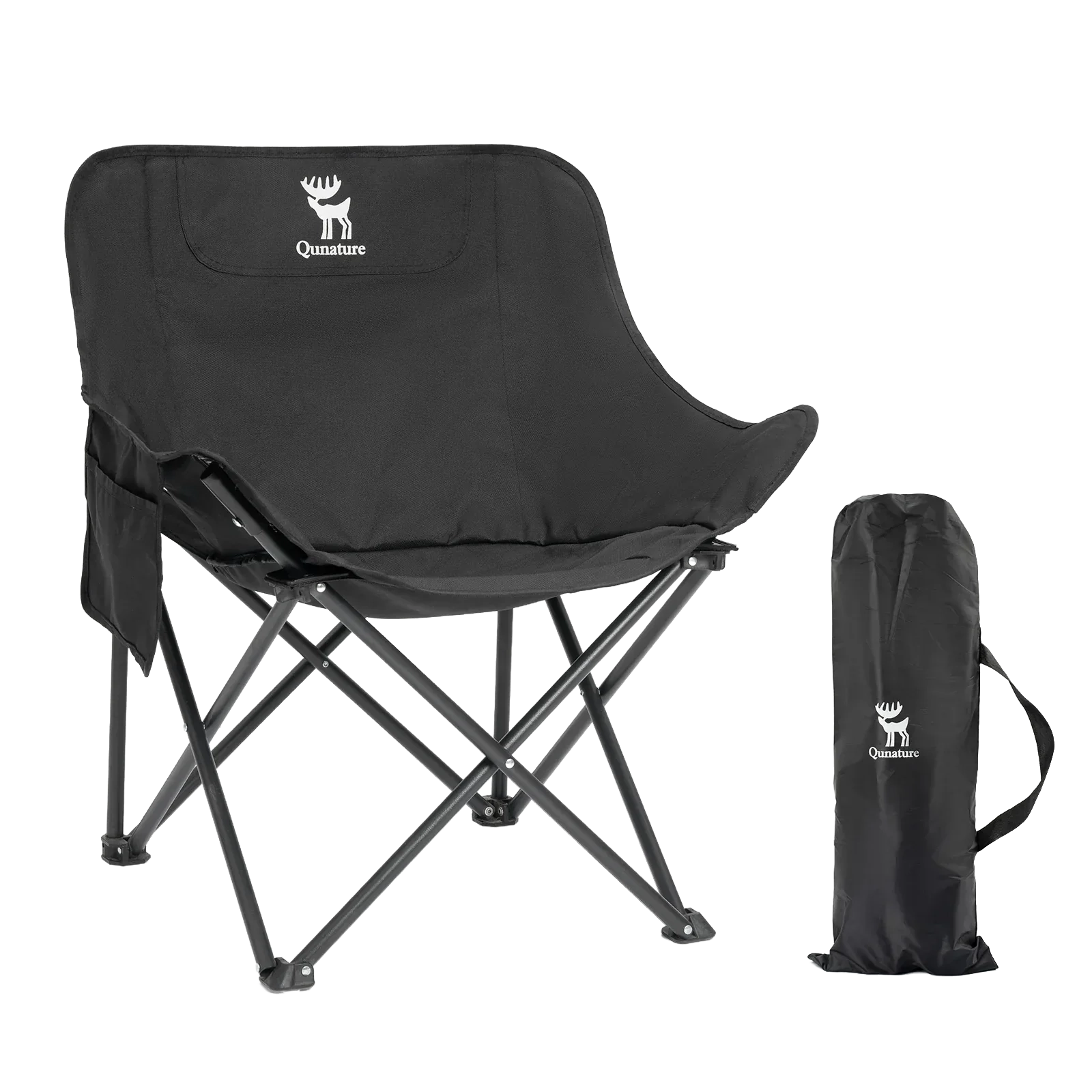 ROCKBROS Folding Carbon Steel Camping Chair